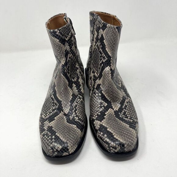 Frye River Snake Zip Booties Black Size 6.5 - Picture 5 of 7
